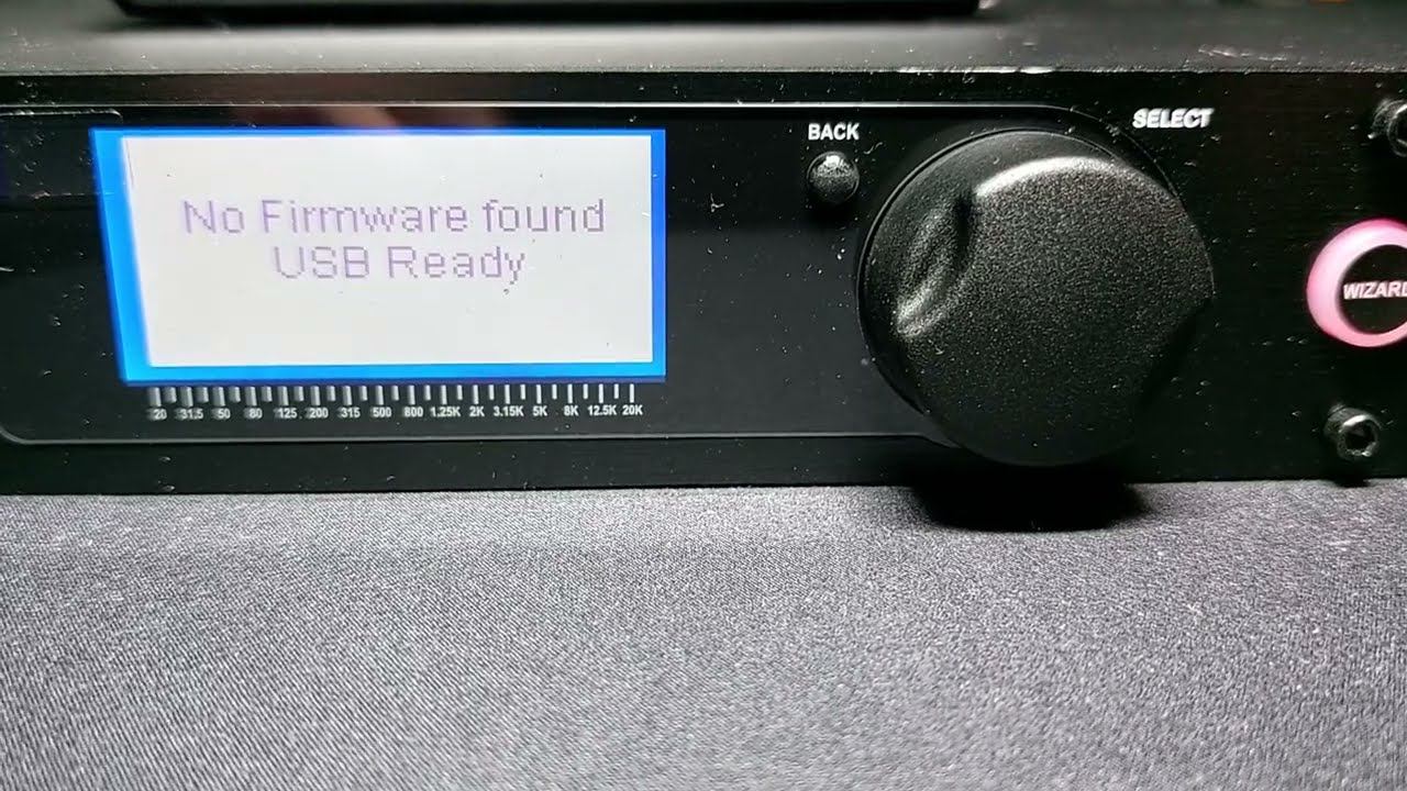 DBX drivepack pa2 / No Firmware USB Ready - repair problem. Восстановление прошивки смотреть онлайн