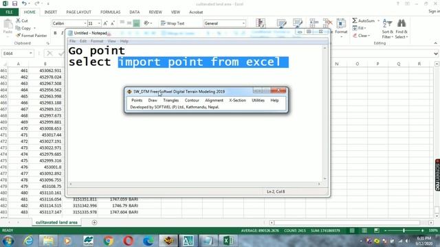 How to draw contour line in AutoCAD||SW DTM||Contour смотреть онлайн