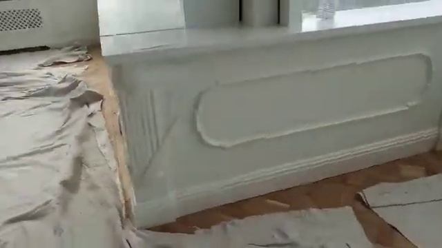 Сборка и изготовление подоконной зоны с экранами на батареи из МДФ Эмали смотреть онлайн