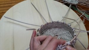 Красивый Ажурный Узор из газетных трубочек. Плетение из бумажной лозы мастер - класс.