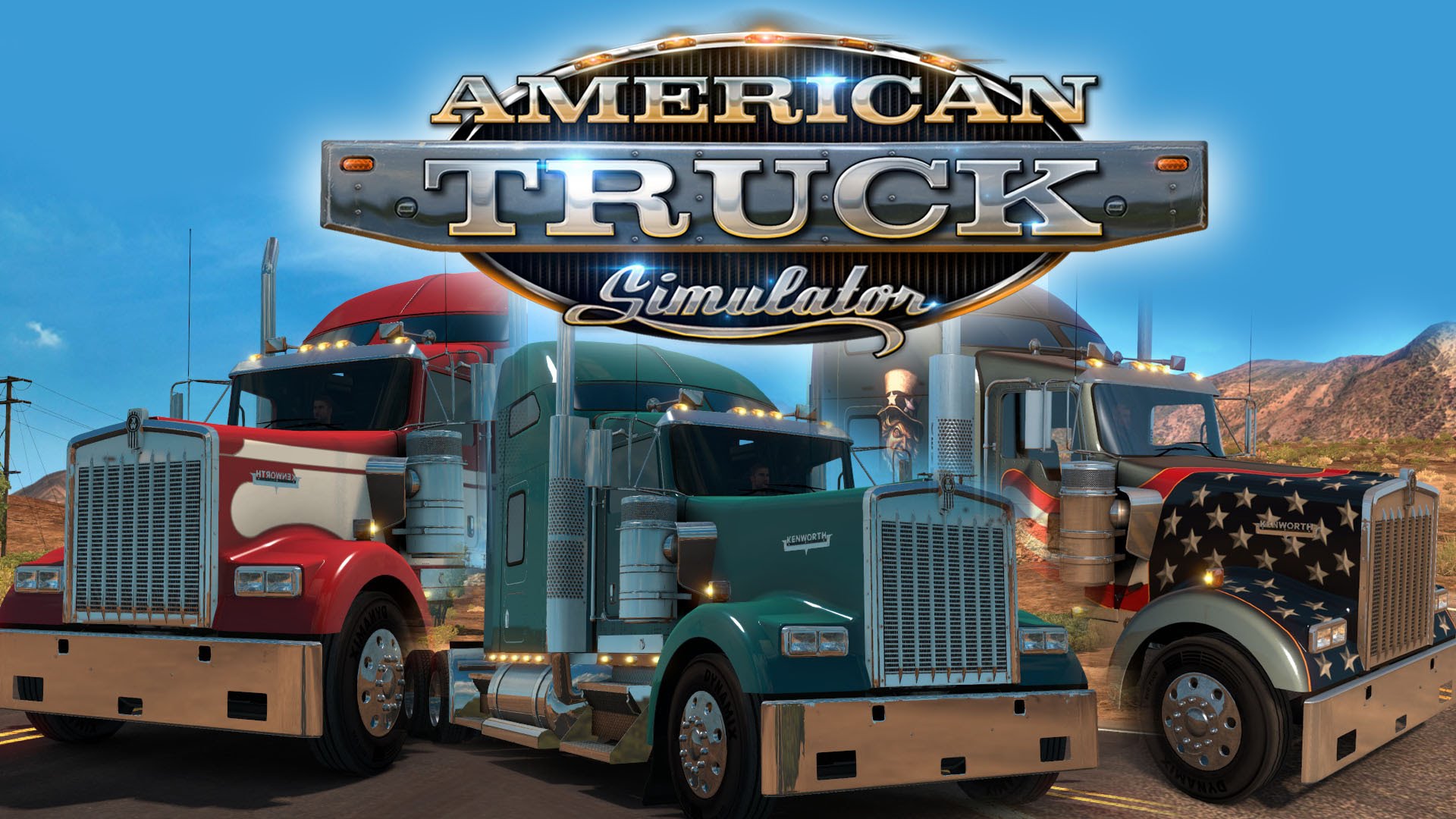 American Truck Simulator(покатушки) на канале Areph-AllGames Открытие первого моего авто салона!.mp4