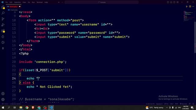 Insert Data into Database with HTML , PHP & MySQL | PHP-MYSQL - 03 смотреть онлайн