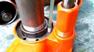 Переделка домкрата для работы вверх ногами