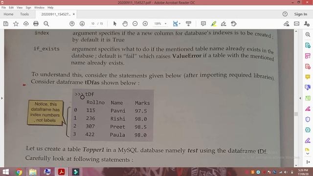 CBSE | CLASS XII | CH-4 HOW TO EXPORT DATAFRAME'S DATA VALUES TO MySQL DATABASE TABLE? смотреть онлайн