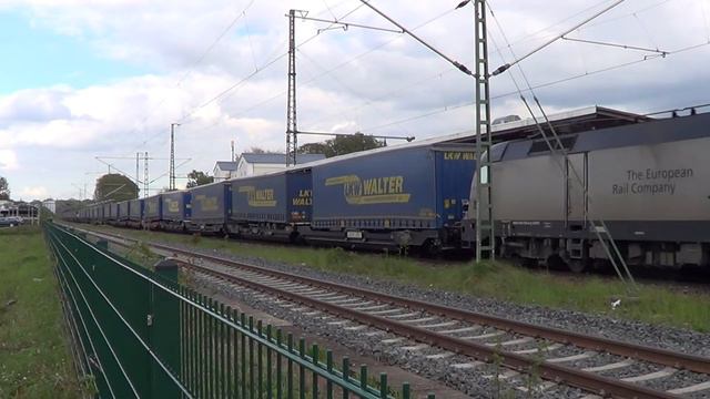 Taurus Br 182 529-8 MRCE mit LKW WALTER смотреть онлайн