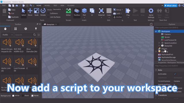 Roblox Studio Basic Audio Tutorial 2022 смотреть онлайн