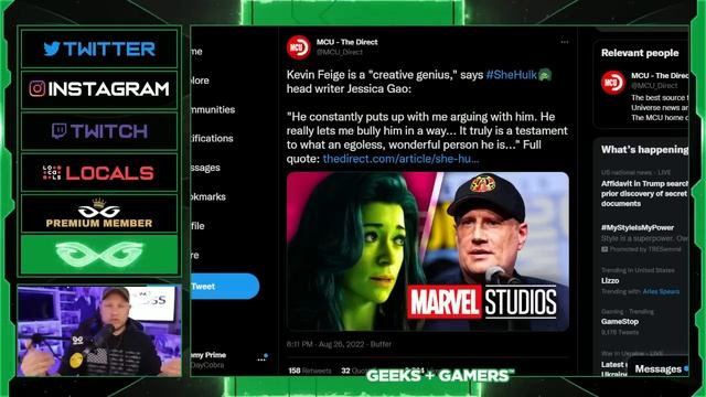 She-Hulk Writer ATTACKS Men in Disgusting Interview смотреть онлайн