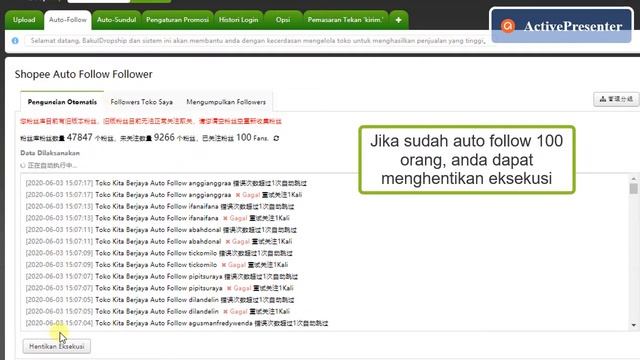 Cara Auto Follow akun Shopee смотреть онлайн