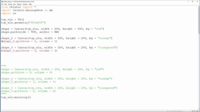 Python Tkinter - 6 - Canvas Explained смотреть онлайн