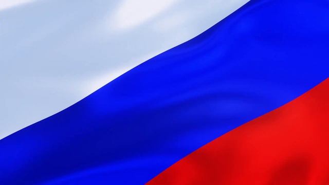 Фон развивающийся Флаг России - разрешение 4К смотреть онлайн