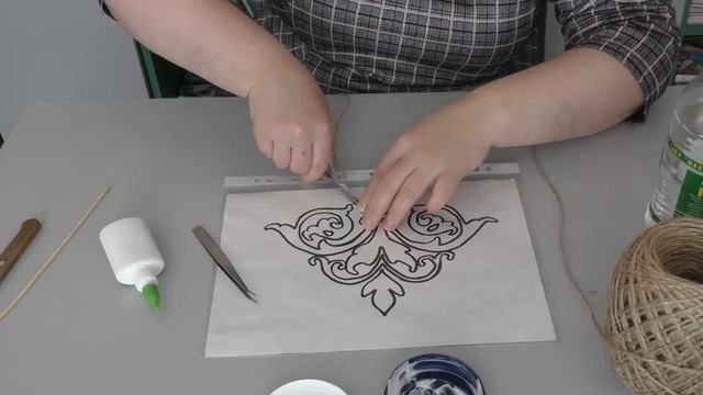 Мастер-класс «Джутовая филигрань» смотреть онлайн