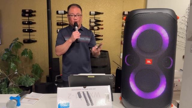 Tonor TW630 Wireless Microphone with JBL PartyBox 110 смотреть онлайн