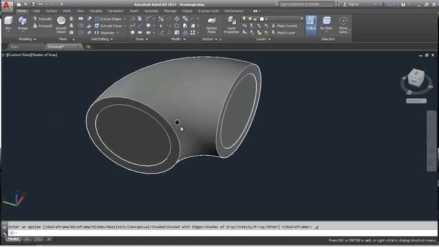 Como hacer un codo 90 radio corto en AutoCAD смотреть онлайн