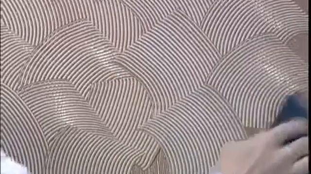 Multidecor spatola dentata come applicare la soluzione decorativa per interni OIKOS © ® смотреть онлайн