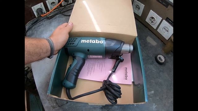 Metabo industrijski fen H16-500 - recenzija смотреть онлайн