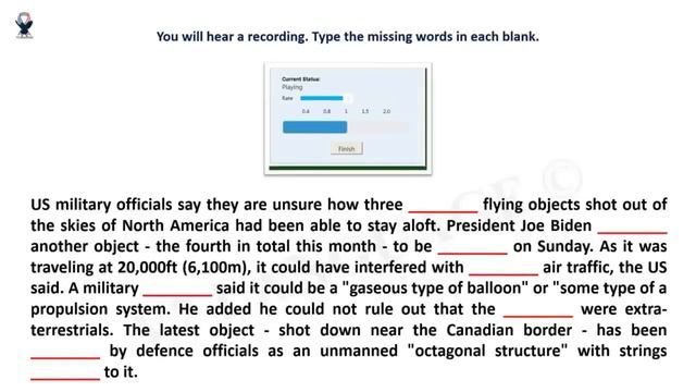 PTE LISTENING FILL IN THE BLANKS | MAY EDITION | PART - 2 | MOST EXPECTED | PTE 2023© смотреть онлайн