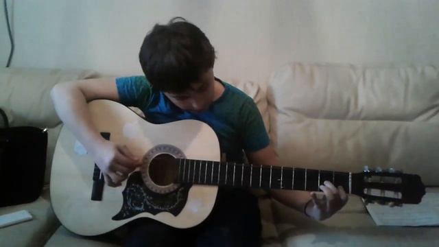 Вальс на гитаре смотреть онлайн