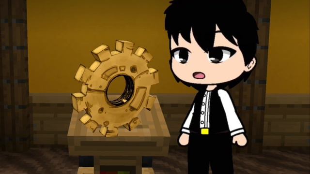 Бенди и чернильная машина| глава 1 движущиеся картинки| [Gacha Club] и [Minecaft] анимация