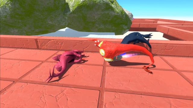 Escape from ALIEN FLASH T-REX - Escape from Monster - Animal Revolt Battle Simulator смотреть онлайн