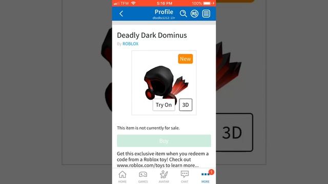 NEW ROBLOX DEADLY DARK DOMINUS смотреть онлайн