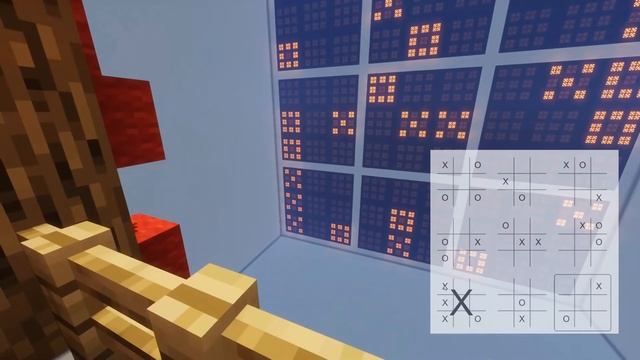 Command Block-less ULTIMATE Tic-Tac-Toe in Minecraft смотреть онлайн