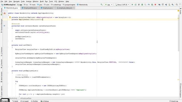 Android JSON Parsing Using GSON Library | Android JSON Parsing #2 | Android Studio Tutorial смотреть онлайн