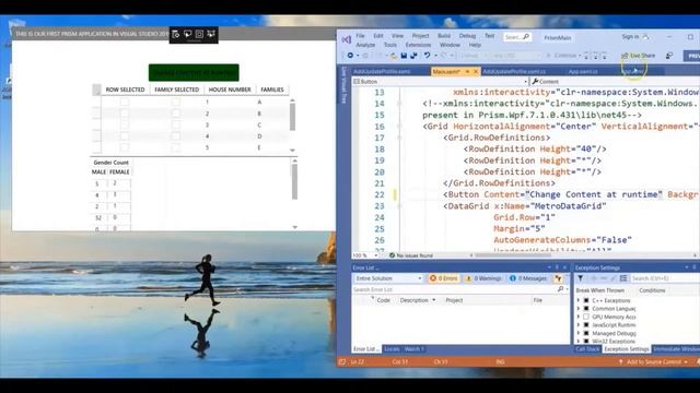 Edit xaml or Ui in wpf at RunTime in Visual studio 2019 смотреть онлайн