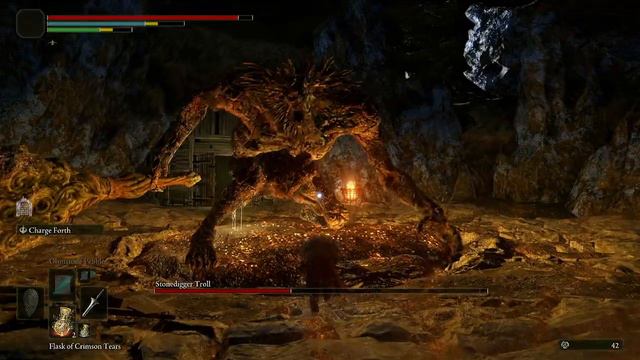 When you play monster hunter too much .... Elden Ring Boss kill | Lance Gameplay смотреть онлайн