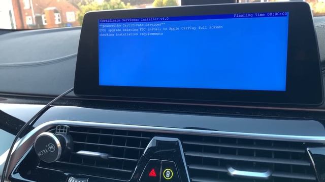 BMW Fullscreen Carplay Activation