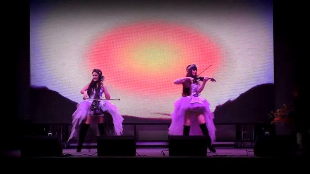 Электроскрипачка и электровиолончель, шоу-программа смотреть онлайн