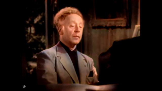 Mendelssohn -- Piano Trio in D minor Mvt 1. Heifetz Piatigorsky Rubinstein. AI Colorize. смотреть онлайн