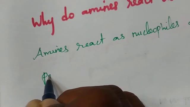 Why do amines react as nucleophile? -Organic Chemistry смотреть онлайн
