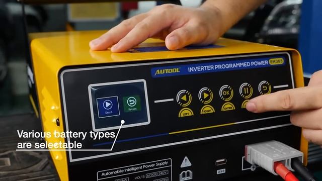 EM365 Inverter Programming Power