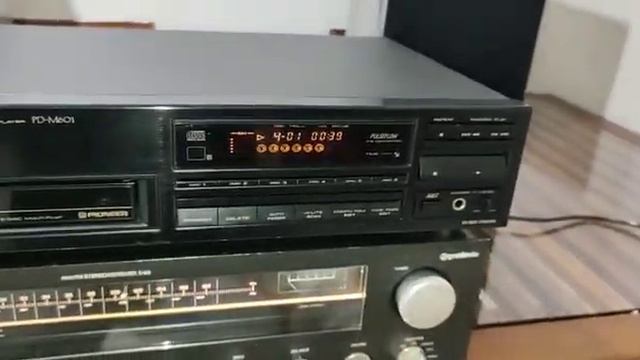 Mult Play Compact Disc Cd Player Pioneer Pd-M601 c/ Controle R, - Made in Japan - SOM VINTAGE 80 смотреть онлайн