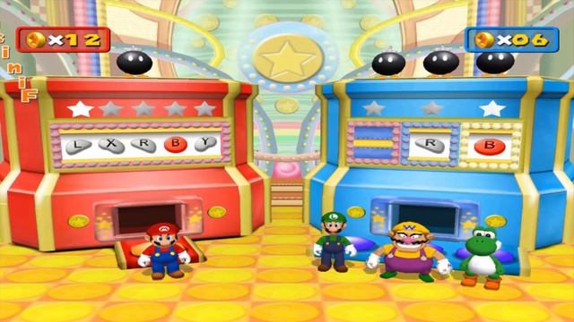 Mario Party 7 - All 1-vs-3 Minigames смотреть онлайн