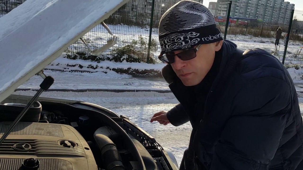 Mercedes GLK: Снова проверяем уровень антифриза смотреть онлайн