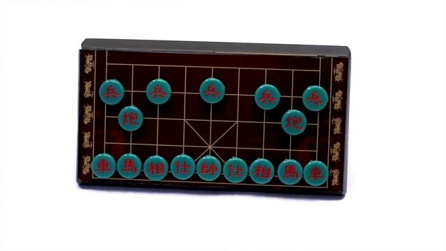 Chinese Chess (Xiangqi) Magnetic Travel Board Game Set (12.8") with Jade-Colored Playing Pieces смотреть онлайн