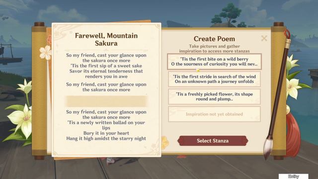 Irodori Poetry: Day 3 - Parting (The Moon and Stars Inscribe) [Genshin Impact][2.6 Event] смотреть онлайн