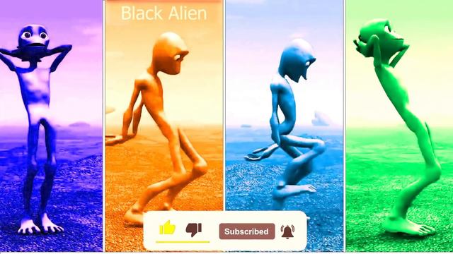 #dametucosita #greenalien Alien Dance With Song Dame Tu Cosita/Green Alien Dance/Blue Alien Dance