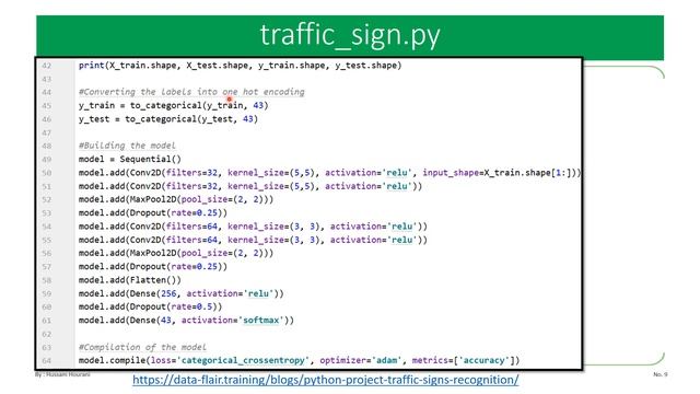 Python in Arabic #79 Traffic Signs Recognition التعرف على اشارات المرور смотреть онлайн