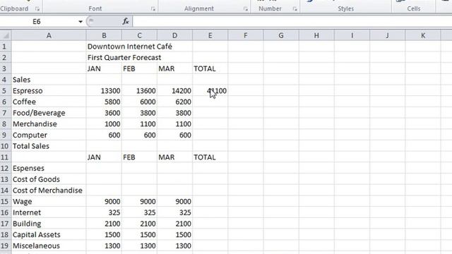 MS Word Excel Lab#1-Formula смотреть онлайн
