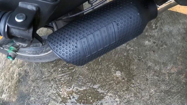 Full exhaust system on a 2023 Kawasaki Vulcan S650 смотреть онлайн