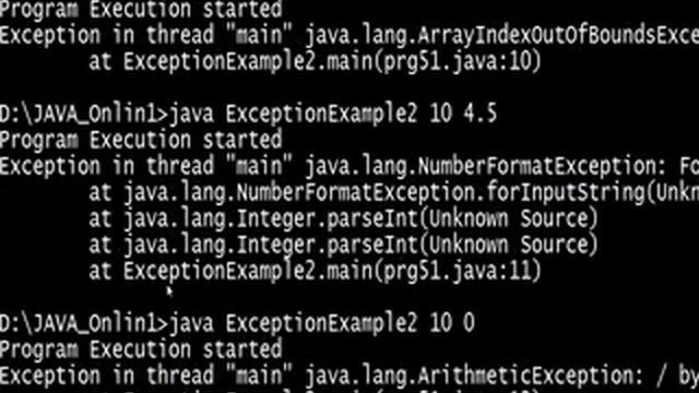 JAVA Session-16 Exceptions Part 3 NumberFormat,ArithmeticException смотреть онлайн