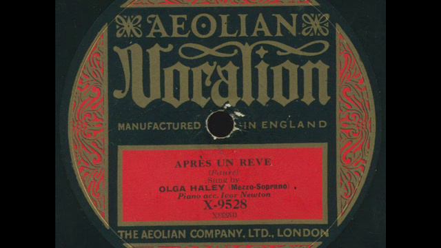 Olga Haley - Après un rêve (Fauré) смотреть онлайн