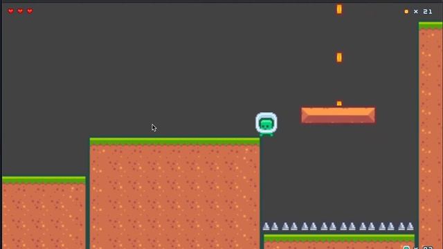 Godot Platformer - hazards, health management, detection and replay loop смотреть онлайн