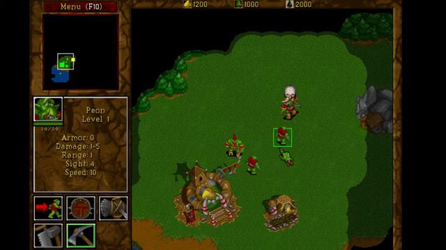 Warcraft 2 Orc Campaign: Missions 1-3 смотреть онлайн