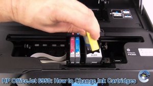 HP Officejet 6950: How to Change/Replace Ink Cartridges