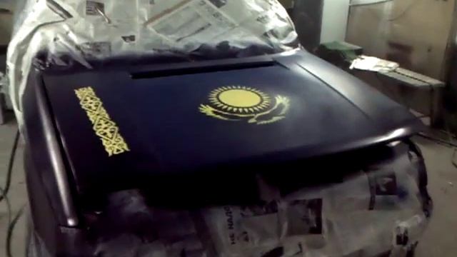 Аэрография Флага РК.mp4 смотреть онлайн