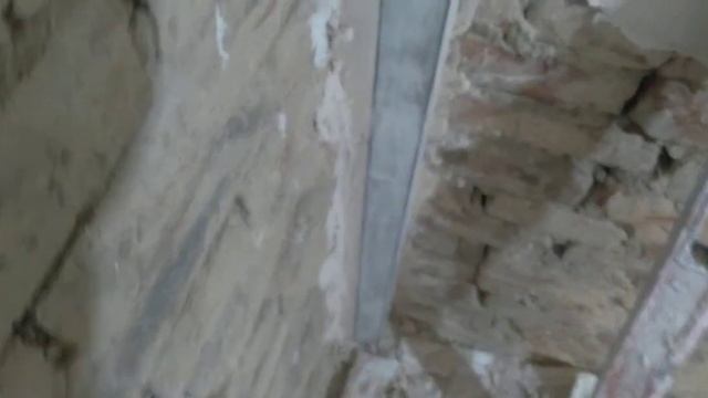 Штукатурка гипс+опилки.Делаю двусторонний маяк. смотреть онлайн