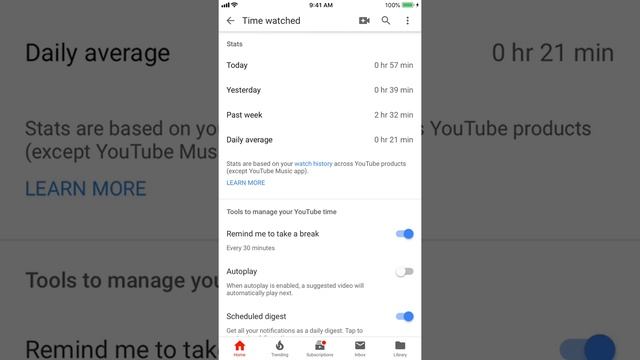 Новая функция, таймер на YouTube смотреть онлайн